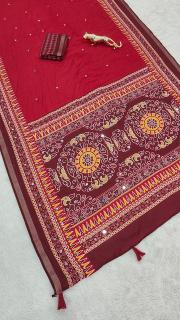 Vastrangan cotton silk saree cheap and best saree shop near me